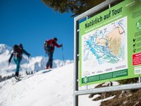 Skitouren umweltverträglich planen