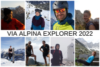 Via Alpina Explorer unterwegs