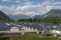 Alpen sind ideal für Solarstrom-Gewinnung