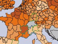 Rhône-Alpes im Regionenvergleich gut positioniert