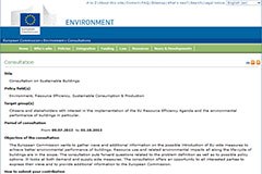 Nachhaltige Gebäude: Nehmen Sie an der EU-Befragung teil!