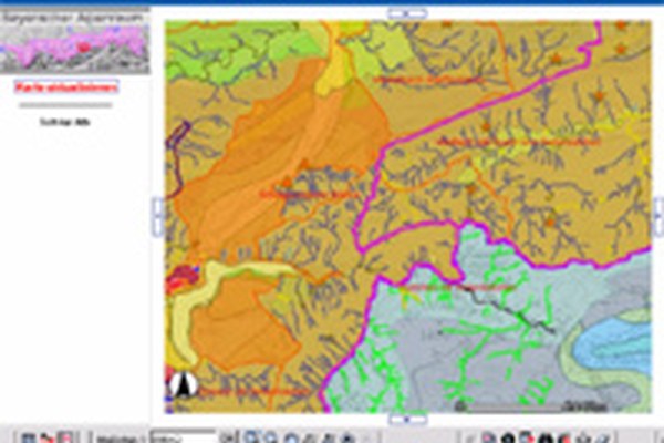 Informationssysteme für Quellen und Naturgefahren in den Alpen im Aufbau