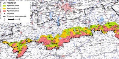 Alpenplan – Entscheidung politisch vorweg festgelegt
