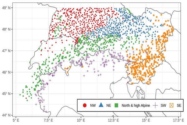 Immer weniger Schnee in den Alpen