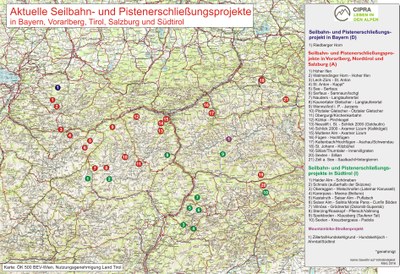 Internationaler Stopp für flächenhafte Erweiterung von Skigebieten gefordert
