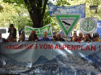 Protest vor der bayer. Staatskanzlei