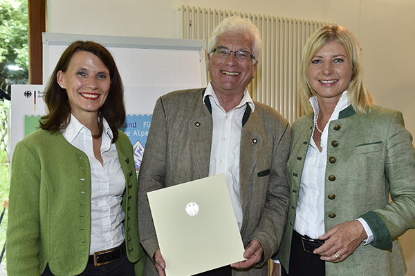 Verdiente Alpenfreunde