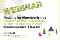 Webinar: Nudging im Alpentourismus