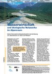 Wasserwirtschaft und ökologische Netzwerke im Alpenraum