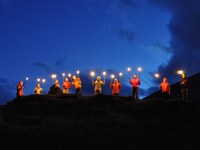 Feuer in den Alpen 2025