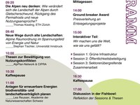 Hochspannung in den Alpen: Wie Raumordnung neue Nutzungskonflikte bewältigen kann