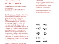 Klima und Biodiversität: Wie werden wir jetzt wirksam?