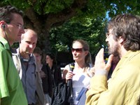 NENA: getting together, exchanging views and setting up an enterprise network