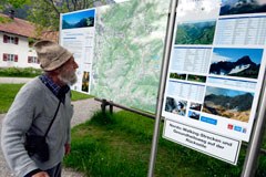 New web page with information on visitor centres throughout the Alps