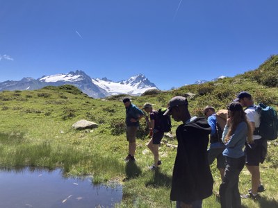 International Mountain Camp in the French Alps