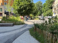 Desealing land in the Alpine region