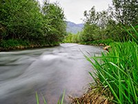 Alpine rivers are not renewable