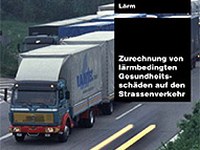 Attribution to road traffic of the impact of noise on health