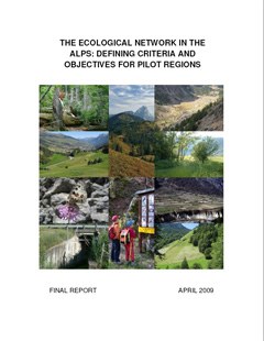 The ecological Network in the Alps