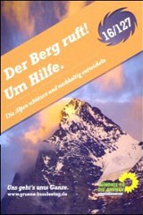 La montagne appelle à l'aide