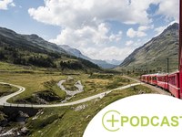 Mobiles dans les Alpes