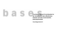 Desserte et accessibilité en Suisse avec les transports publics et le trafic individuel motorisé