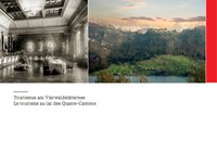 Le tourisme au lac des Quatre-Cantons