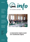 Cipra-Info 58 : La Convention alpine avant la 6e Conférence alpine