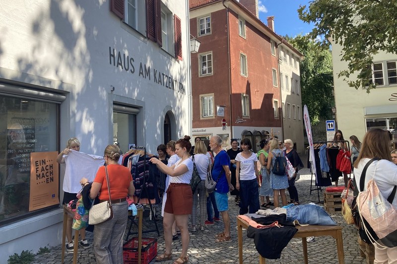 Projet « Einfach machen » (Fais-le, tout simplement) : échange de vêtements et atelier sur la fermentation à l'automne 2024 à Feldkirch/A.