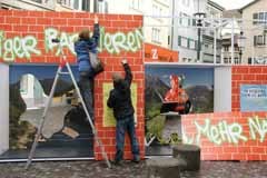 Usate "The Wall" per i vostri eventi per sottolineare l'importanza della connettività ecologica