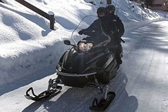 Stop alle motoslitte