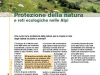 Protezione della natura e reti ecologiche nelle Alpi