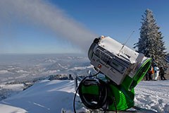 Na bavarskih smučiščih se tali sneg