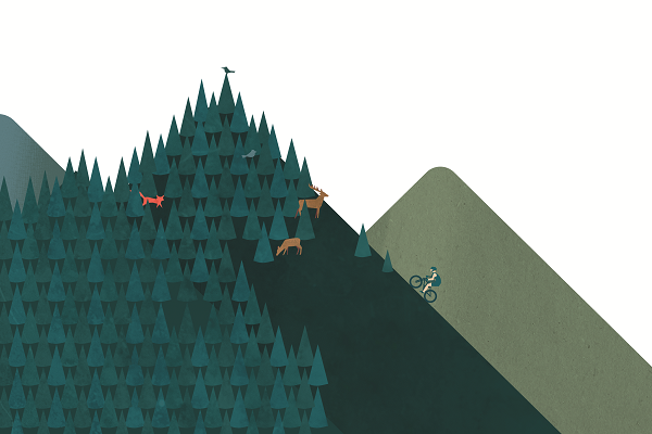 Človek sredi narave