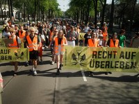 Gibanje »Zadnja generacija Avstrije« zaključilo s podnebnimi protesti