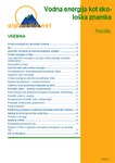 Vodna energija kot ekološka znamka  - Poročilo