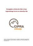 Energijsko učinkovite hiše iz lesa regionalnega izvora na območju Alp